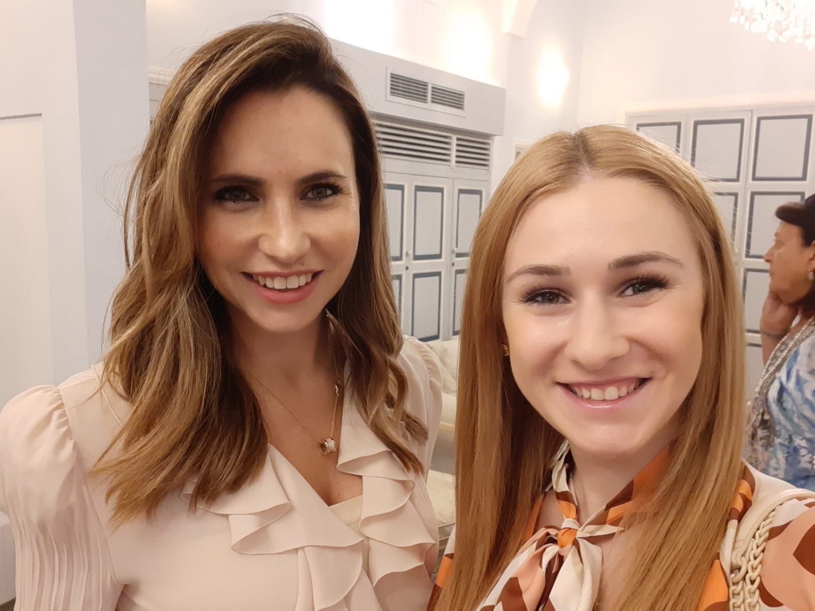 Cressida Galea flimkien ma' Lydia Abela waqt attivita tal-Partit Laburista