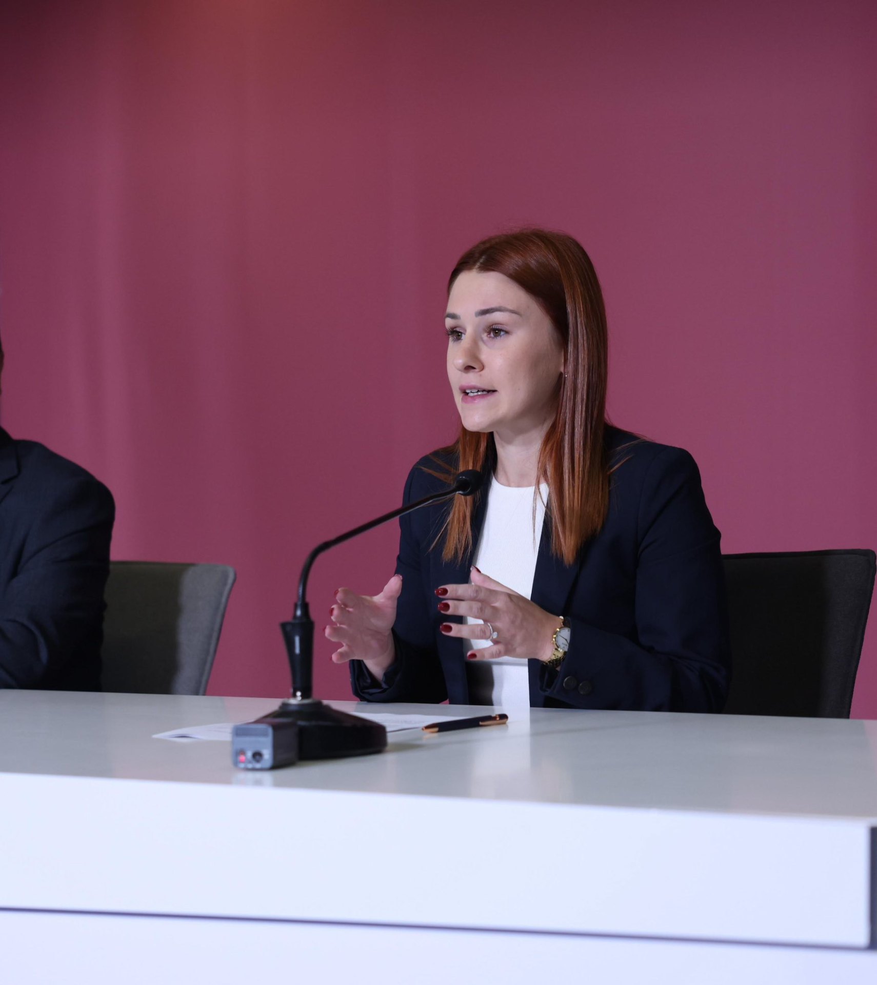 Cressida Galea taghmel diskors fil-Parlament ta' Malta