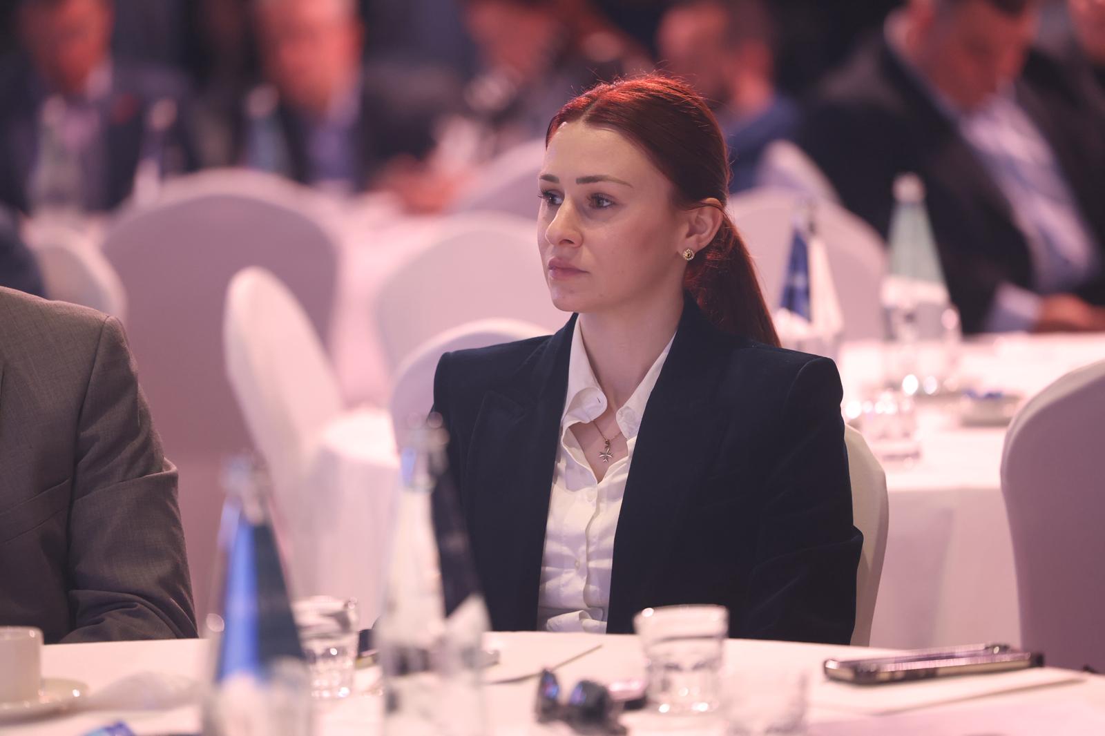 Cressida Galea waqt il-Business Breakfast Malta Aqwa 2026